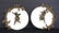 Pair of Victorian Figural Wall Plaques