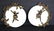 Pair of Victorian Figural Wall Plaques - 2