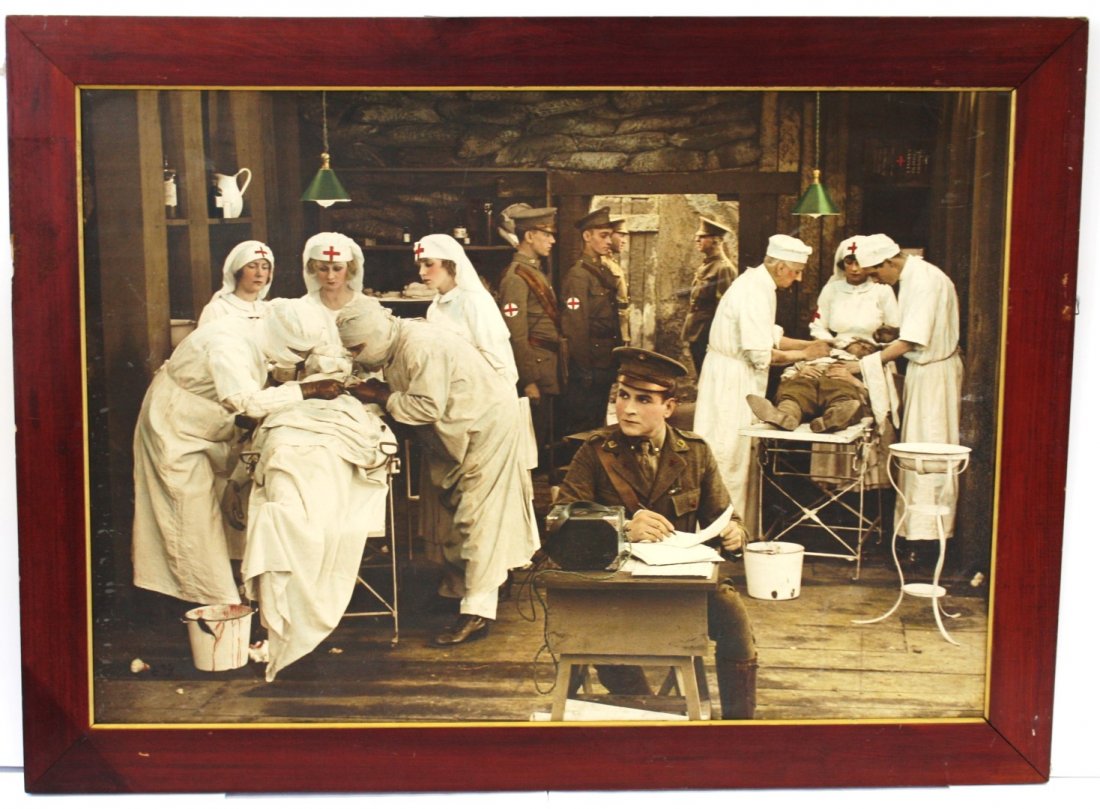 Framed Red Cross Advertising Poster (1 of 4)
