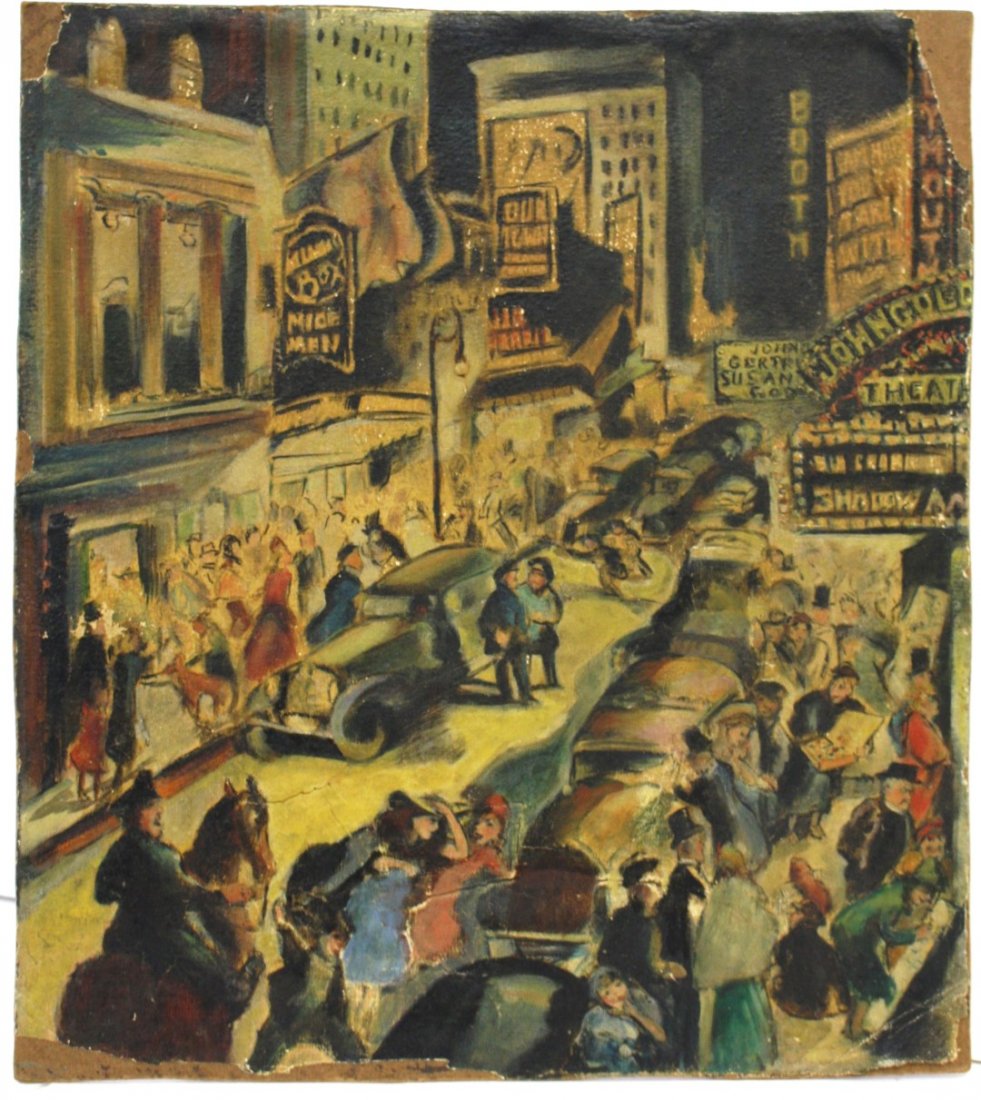 20thC. American Oil Painting Signed (1 of 7)