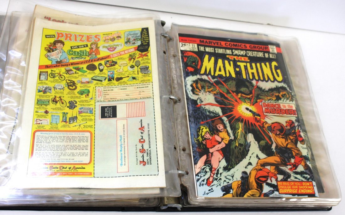 Lot of 22 Comics: The Man Thing (1 of 3)