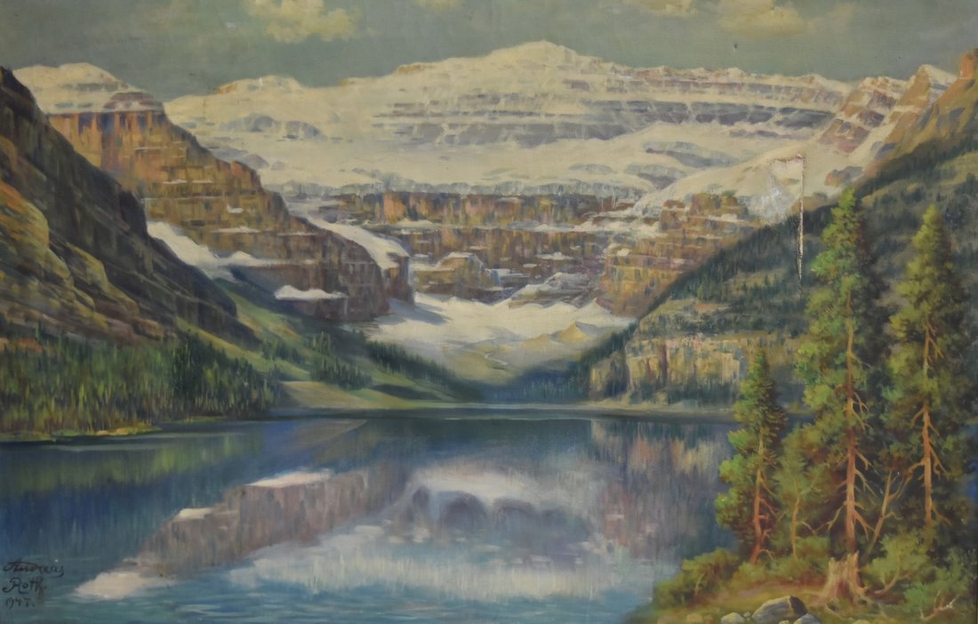 Andreas Roth; Germ./Amer.; Oil Painting Signed (1 of 5)