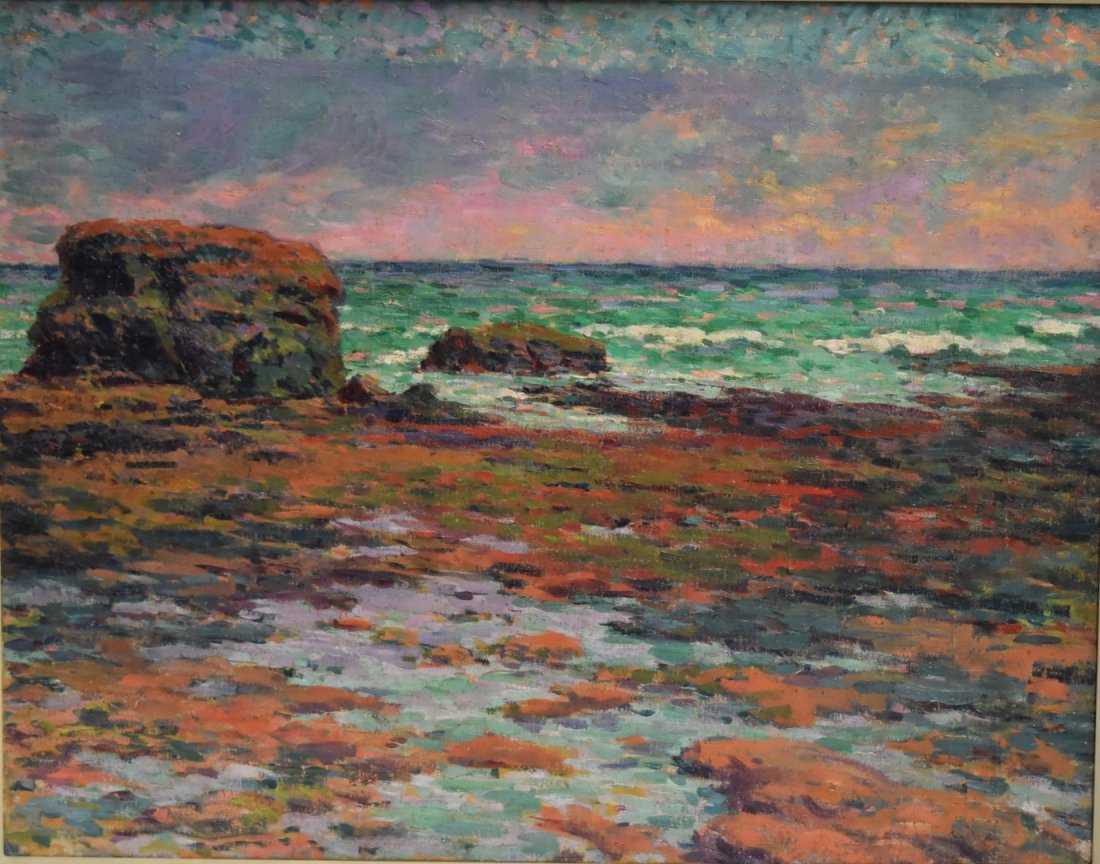 Claude Emile Schuffenecker; 19thC. French Oil Painting (1 of 9)