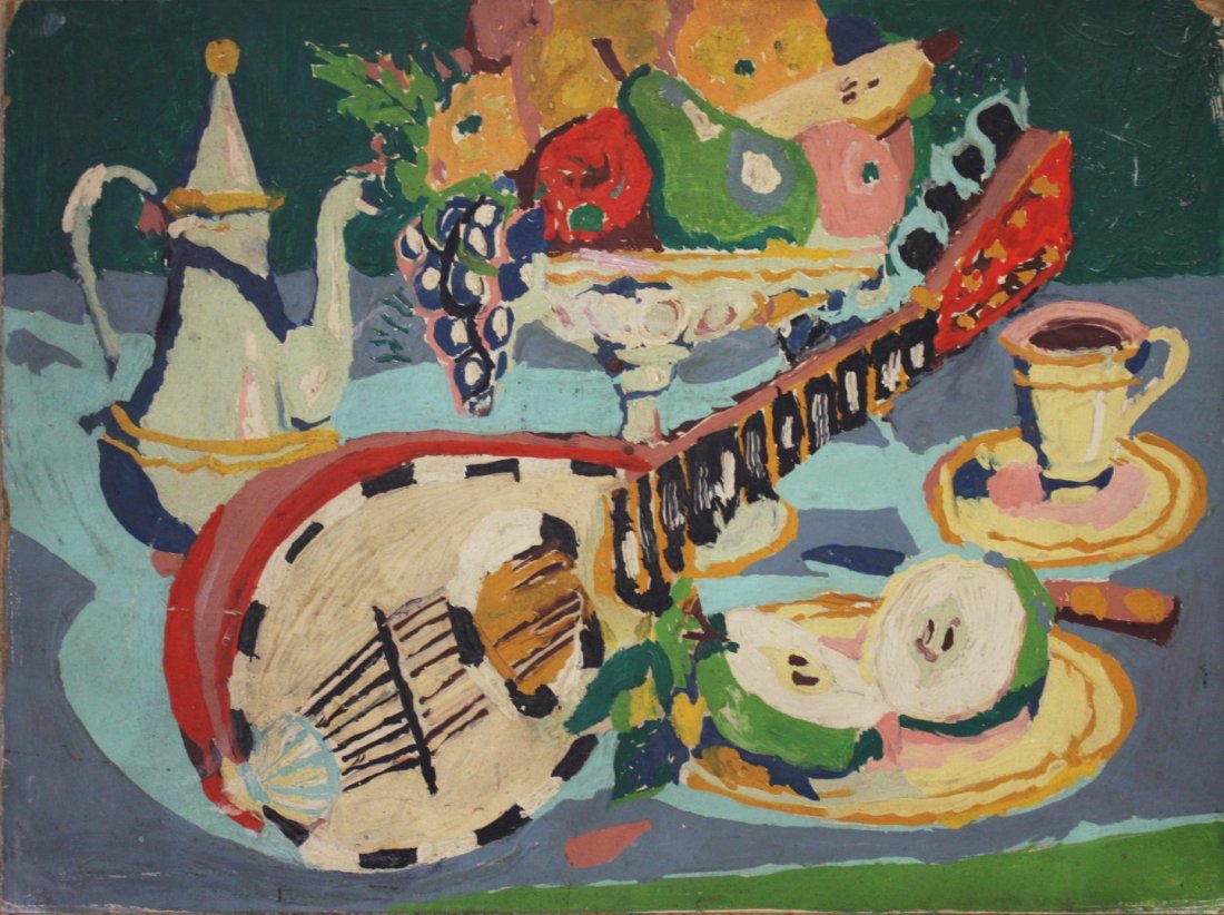 Georges Braque(after); Oil Still Life (1 of 4)