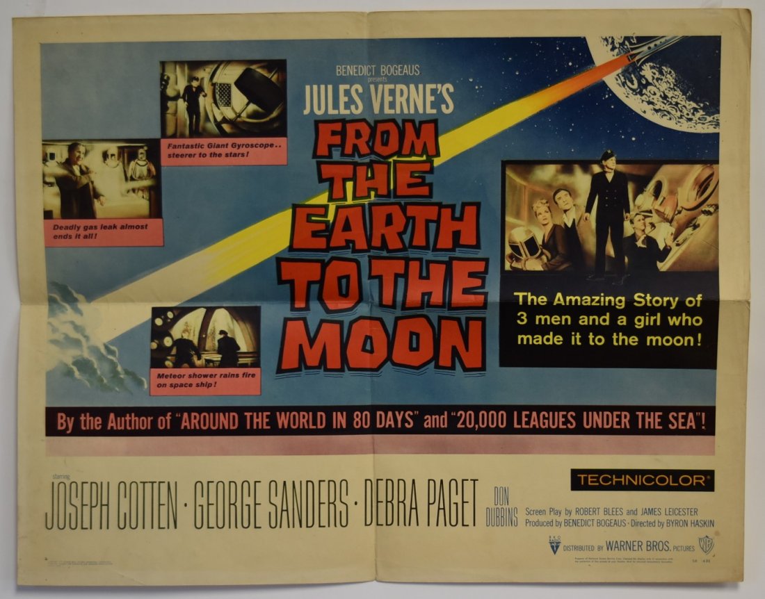 From the Earth to the Moon Half Sheet Movie Poster (1 of 6)