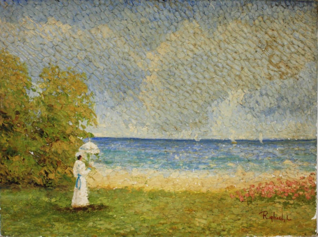 Raphael; 20thC. Oil Painting Signed (1 of 5)