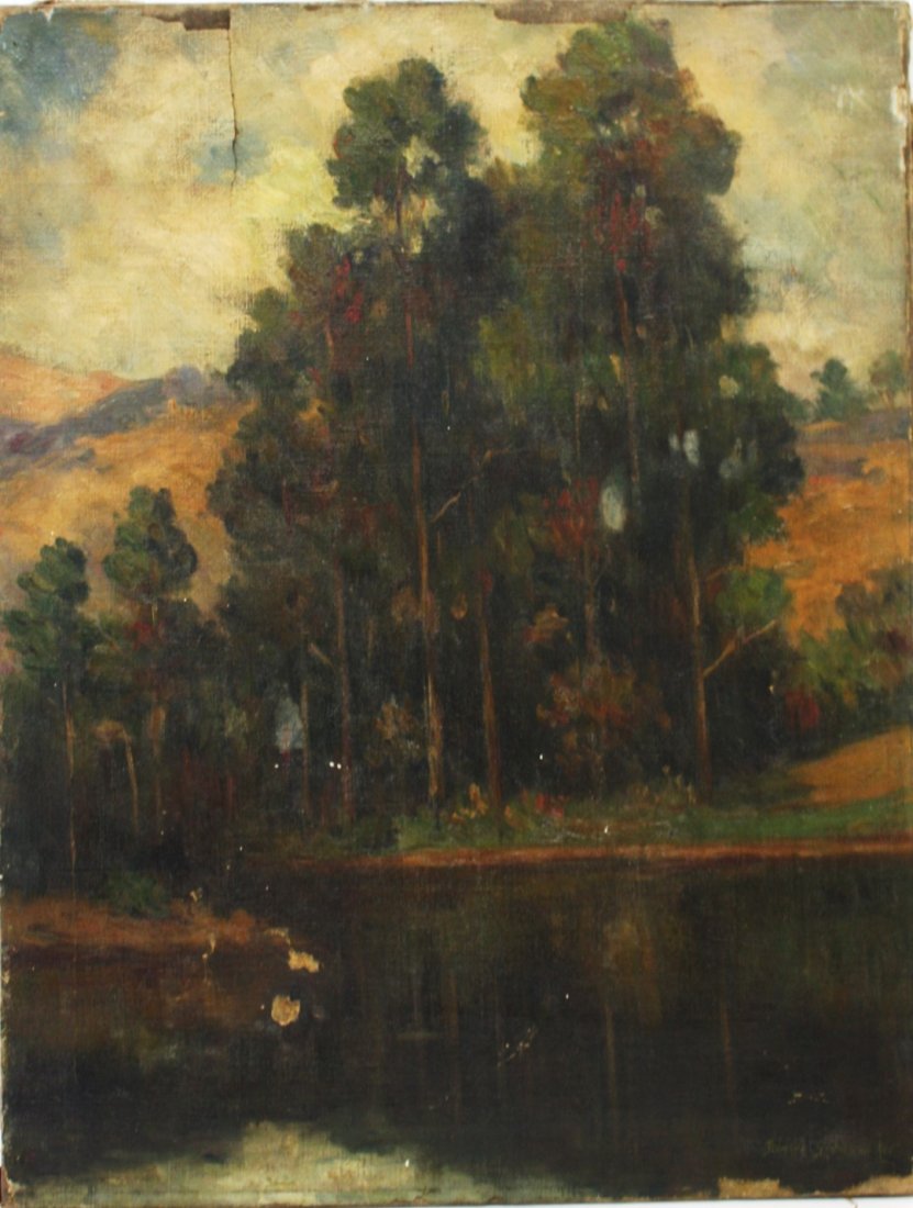 Bertha Stringer Lee; American Oil Painting Signed (1 of 9)