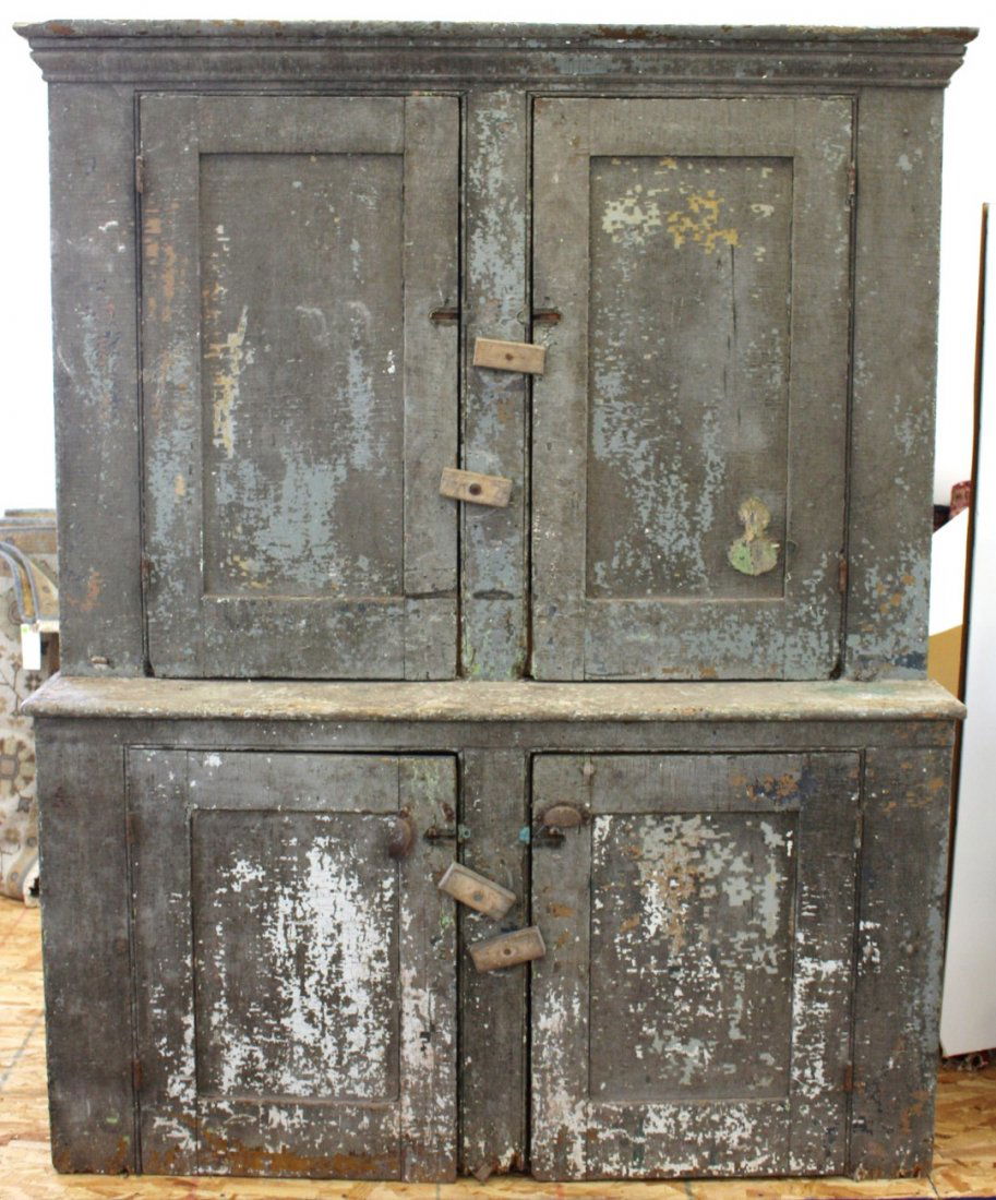 Early American Country Stepback Jelly Cupboard (1 of 5)