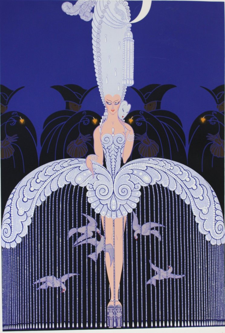 Erte; Original Limited Edition Serigraph Signed (1 of 6)
