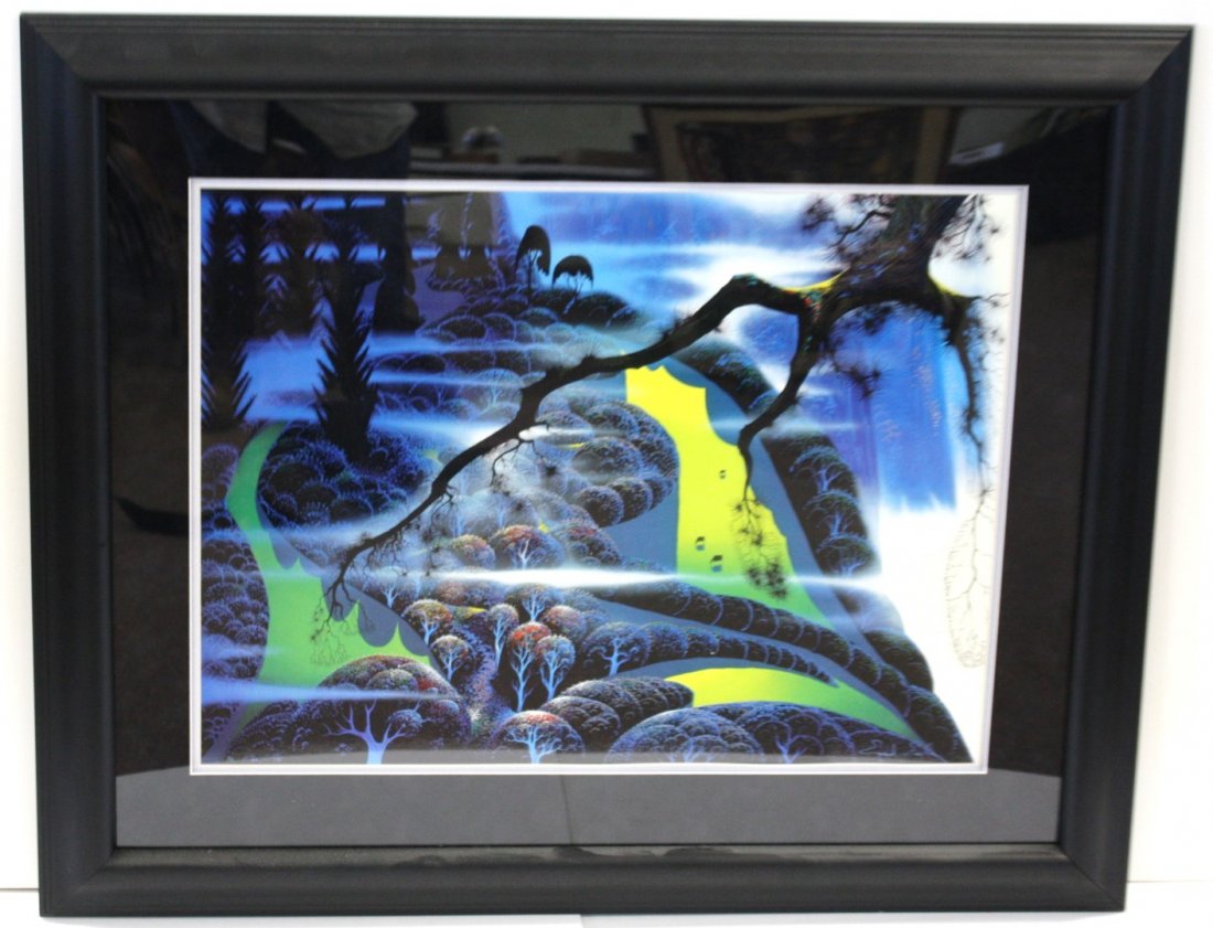 Eyvind Earle; Framed Seriograph Signed (1 of 4)