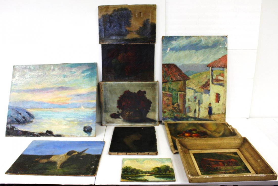 Lot of Ten(10) Miscellaneous Works of Art (1 of 5)