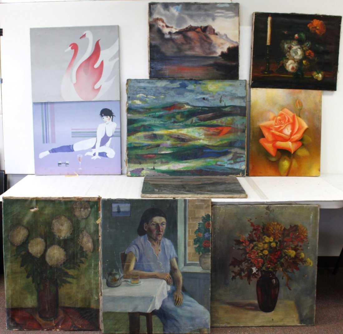 Lot of Ten(10) Miscellaneous Works of Art (1 of 6)