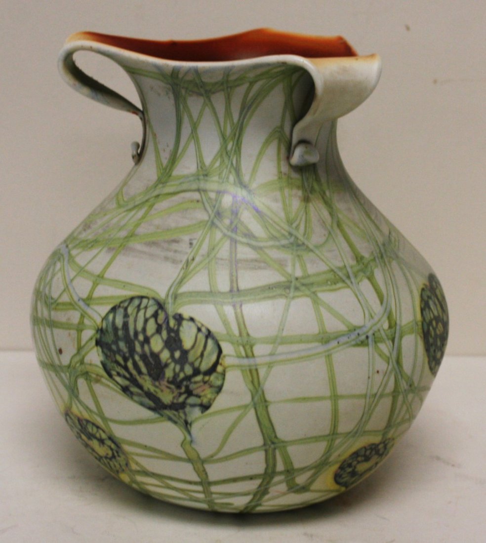 Quezal Art Glass Vase (1 of 5)