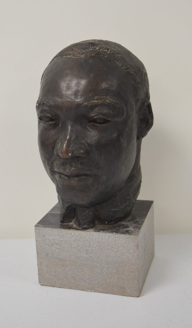 Bronzed Bust of Martin Luther King Jr. (1 of 6)