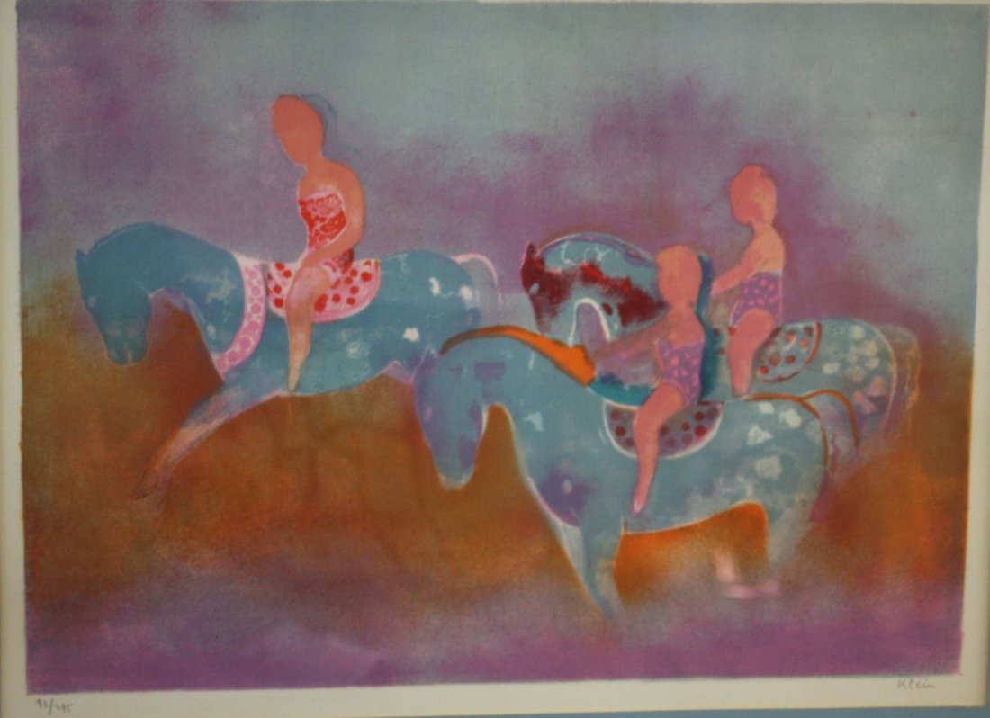 Fred Klein; 20thC. Lithograph Signed (1 of 6)