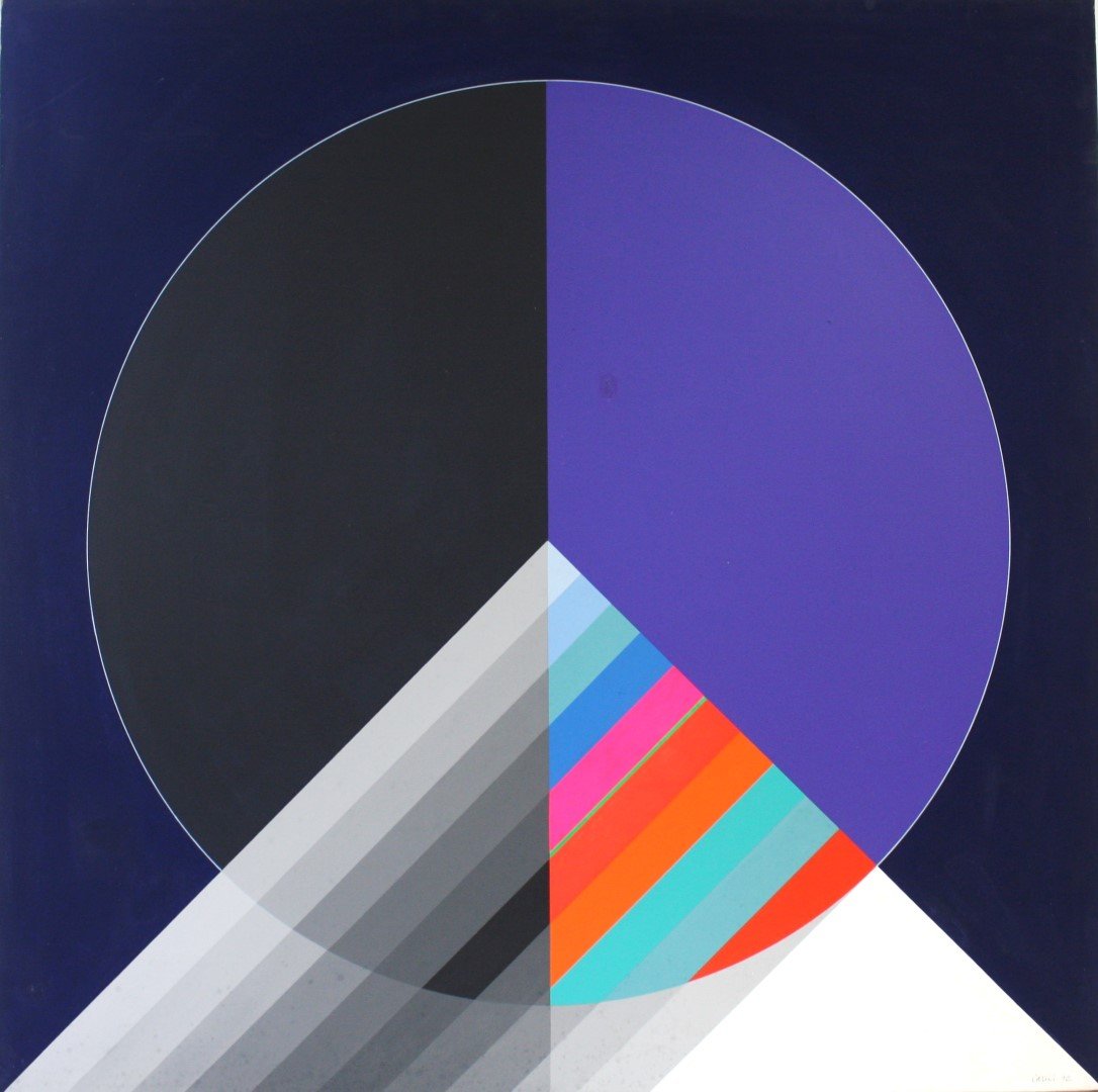 Eugenio Carmi,  Abstract Geometric Painting (1 of 10)