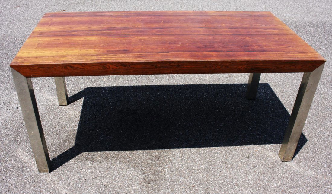 Milo Baughman Rosewood Top Table (1 of 6)