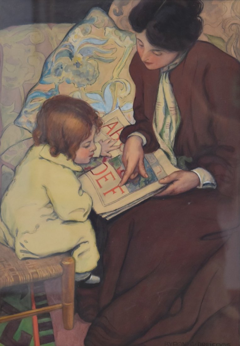 Byron C. Dreifoos; American Illustration Signed (1 of 4)