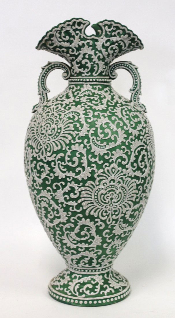 Nippon Moriage Porcelain Vase (1 of 6)