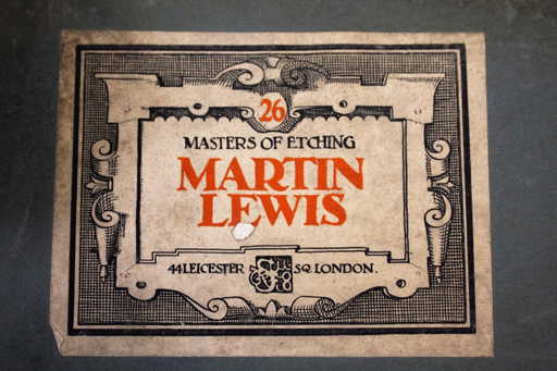Martin Lewis Masters of Etching Book