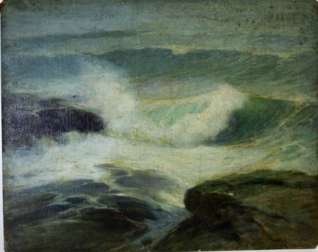 Ernest Albert; American Oil Painting Signed (1 of 7)