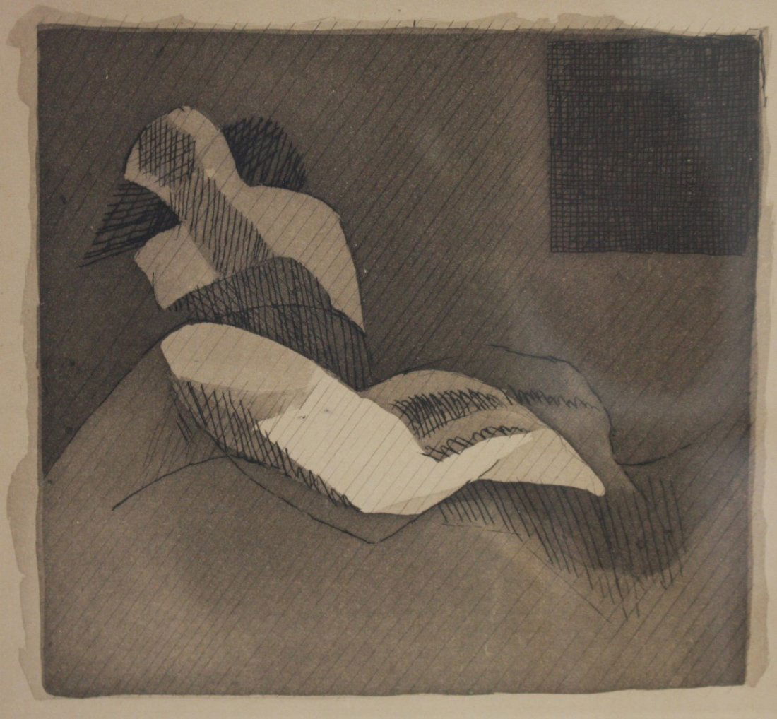Jacques Villon; 20thC. French Aquatint and Etching (1 of 8)