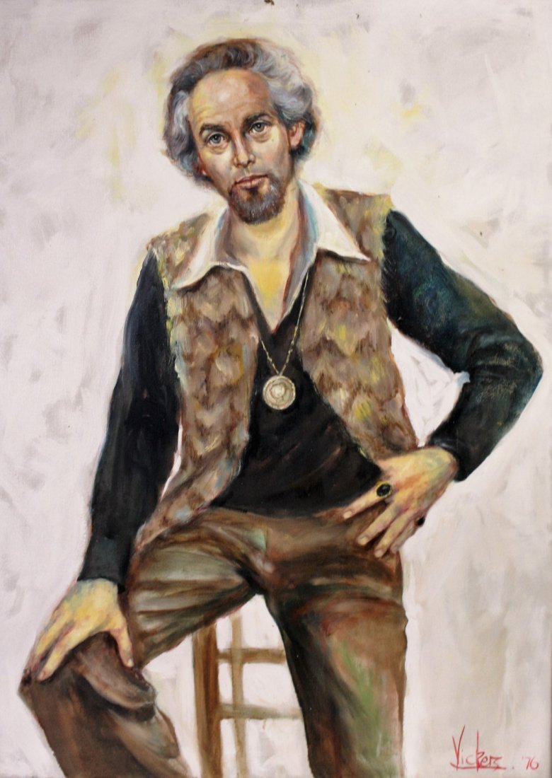 Mary Vickers; 20thC. Oil Painting Signed (1 of 5)