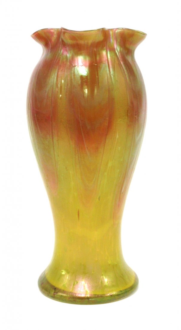 Loetz Art Glass Vase (1 of 4)