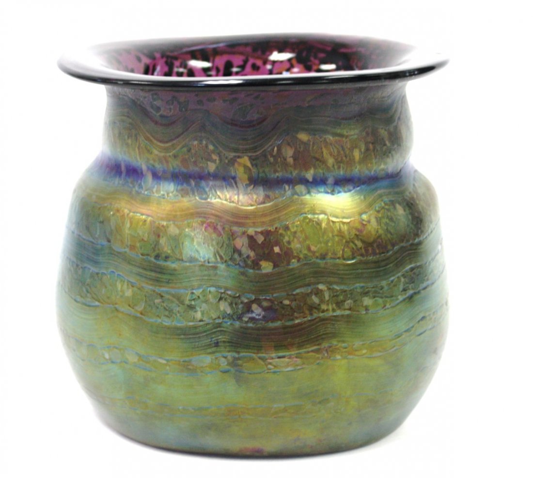 Rare Loetz Organic Art Glass Vase (1 of 6)