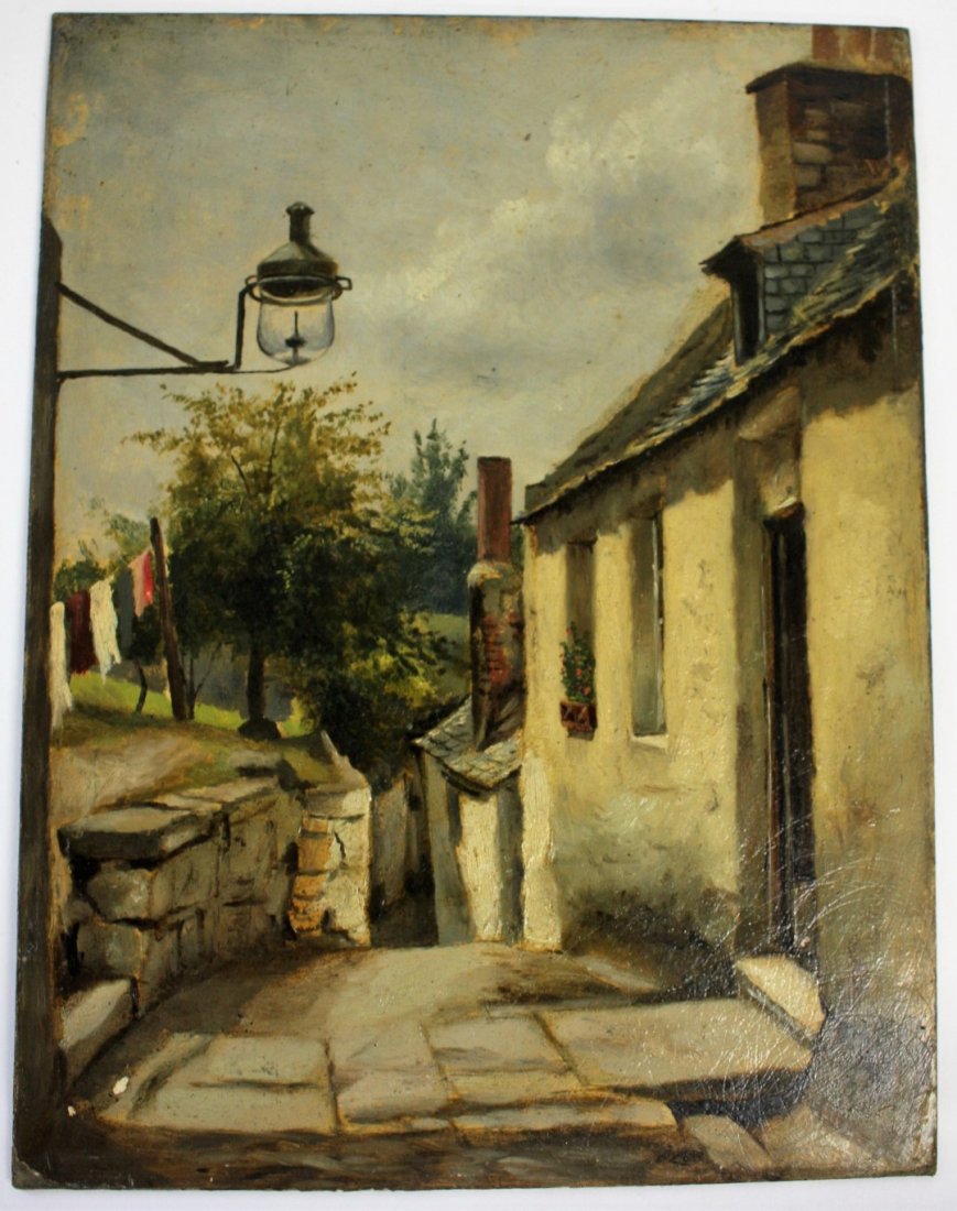 Patrick William Adam; English Oil - Old House (1 of 5)