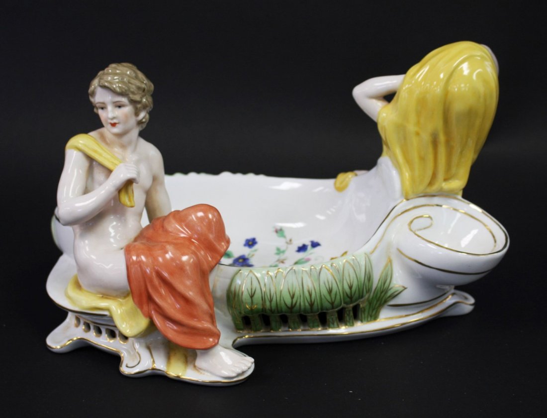 Meissen Style Figural Porcelain Grouping (1 of 6)