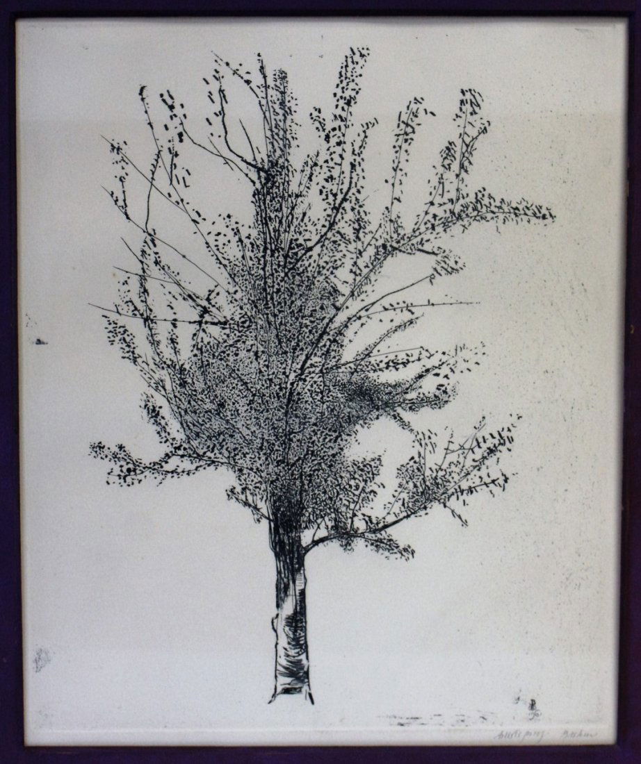 Leonard Baskin; 20thC. American Portfolio Print Signed (1 of 6)