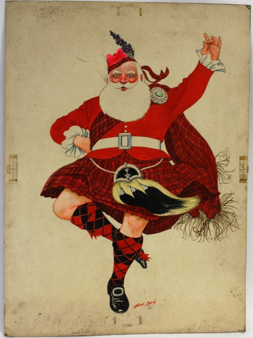 Floyd Davis; 20thC. Illustration Signed (1 of 5)