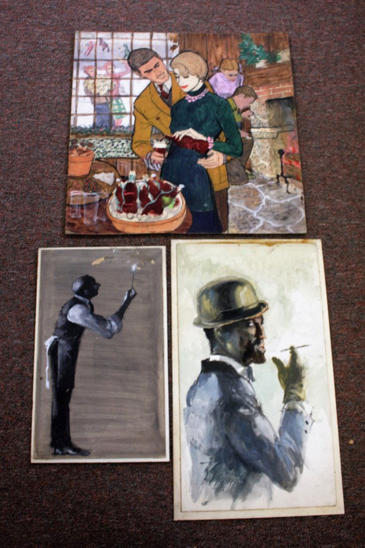 Three(3) Miscellaneous Illustrations (1 of 5)