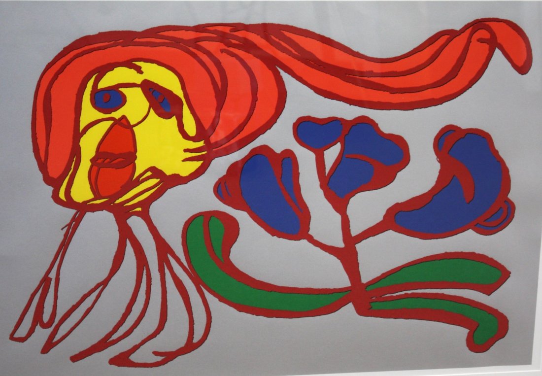 Karel Appel; Silkscreen Print (1 of 4)