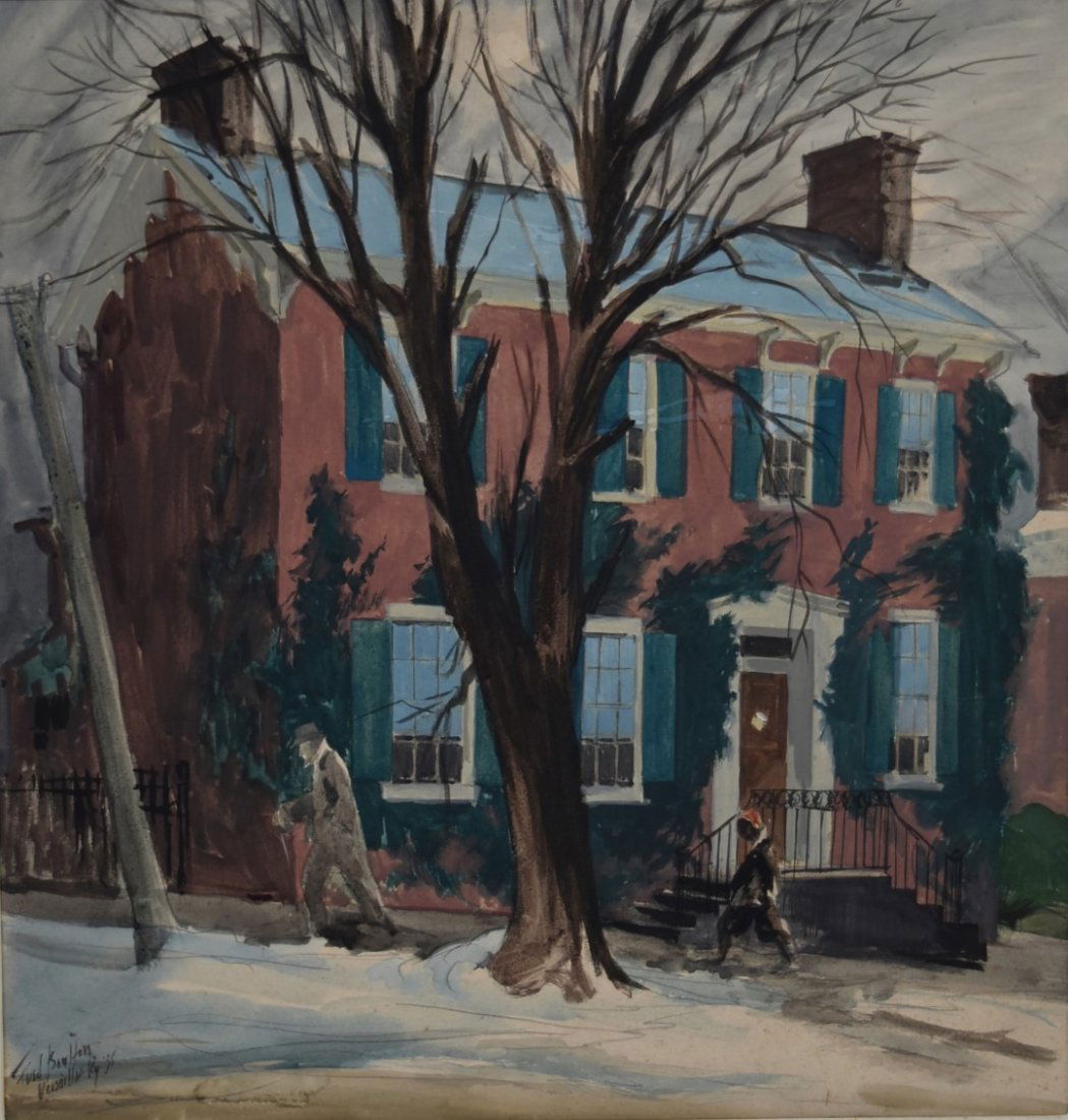 Fred Boulton; 20thC. Watercolor Signed (1 of 7)