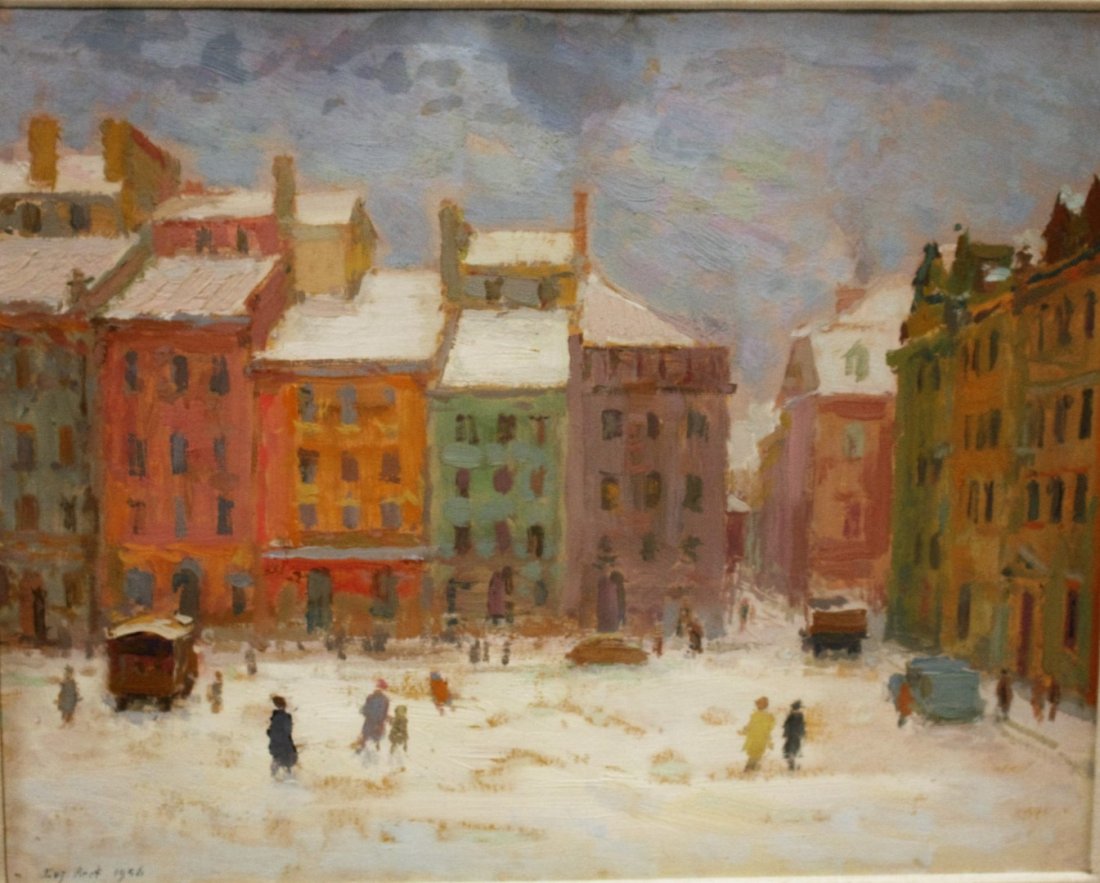 Eugeniusz Arct; 20thC. Polish Oil Painting Signed (1 of 6)