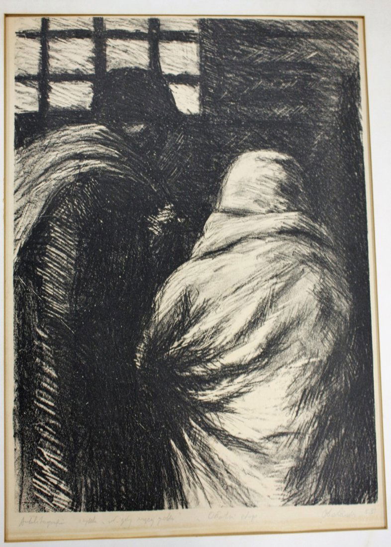 Oberlander; 20thC. Lithograph Signed (1 of 5)