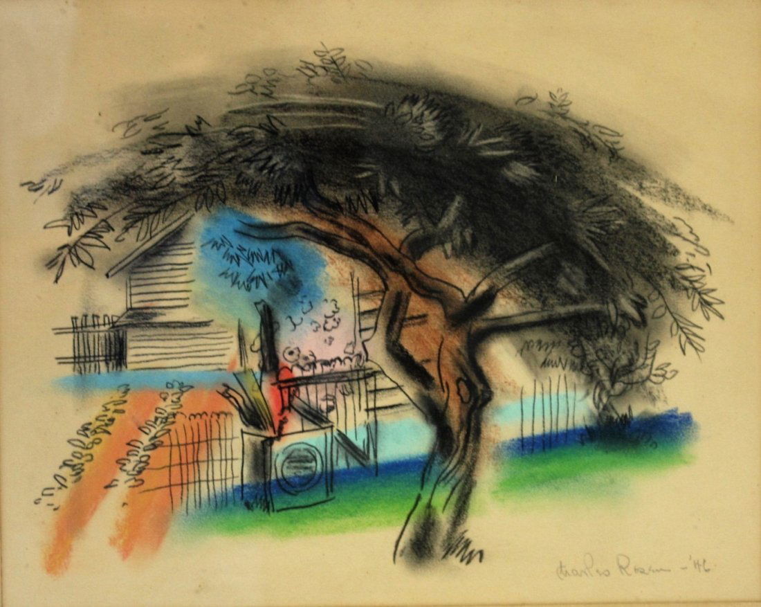 Charles Rosen; 20thC. American Pastel Signed (1 of 4)