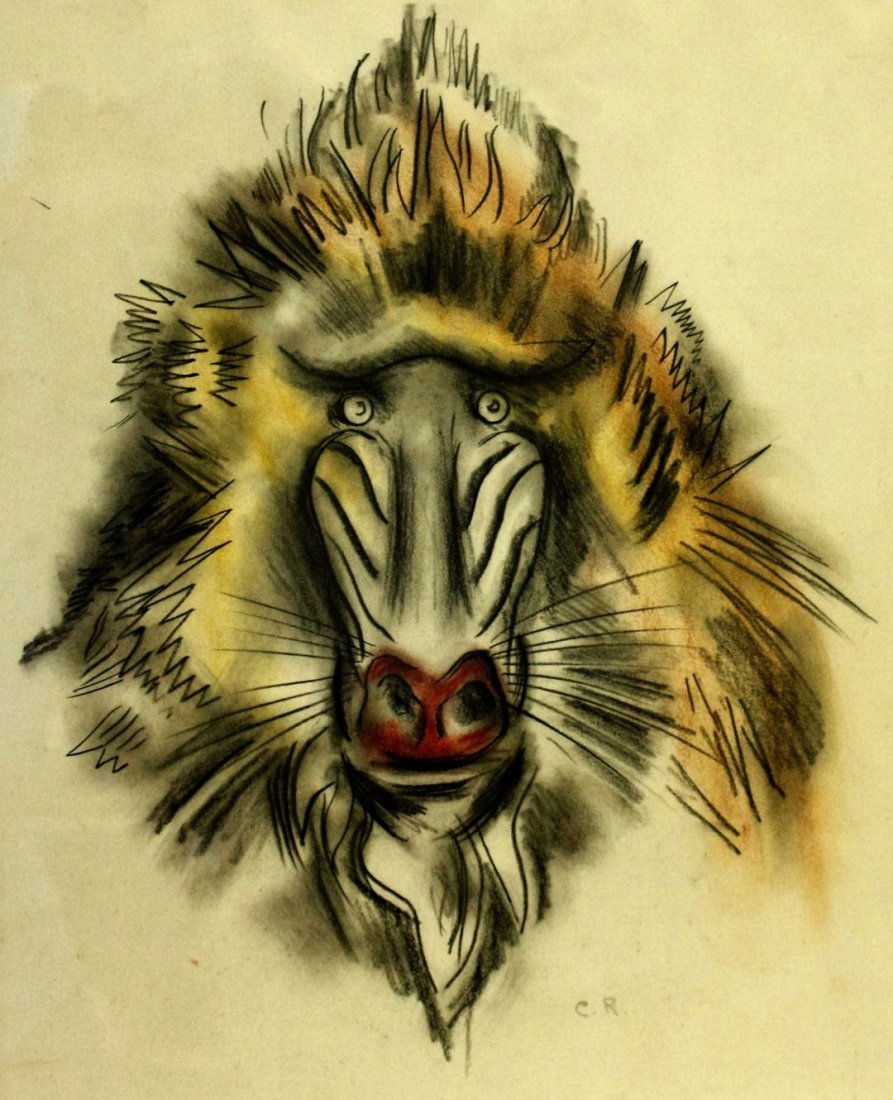 Charles Rosen; 20thC. American Pastel Signed (1 of 5)