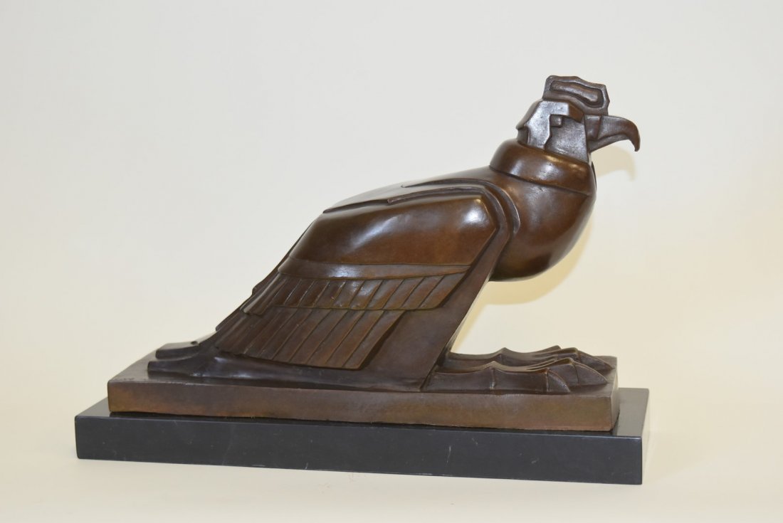 Loet Vanderveen(after); Bronze Falcon Signed (1 of 7)