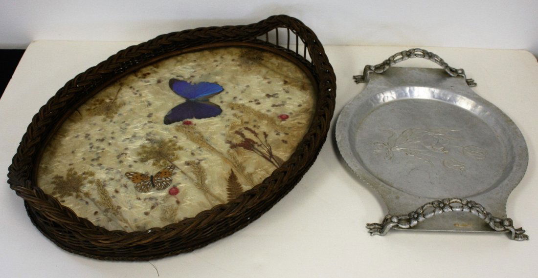 Two(2) Vintage Serving Trays (1 of 5)