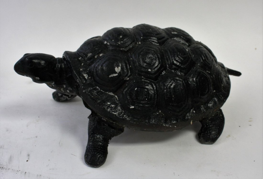 Cast Iron Garden Turtle (1 of 4)