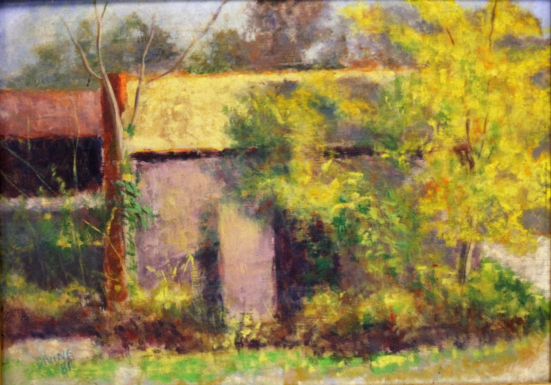 Joy Divine; 20thC. American Oil Painting Signed (1 of 5)