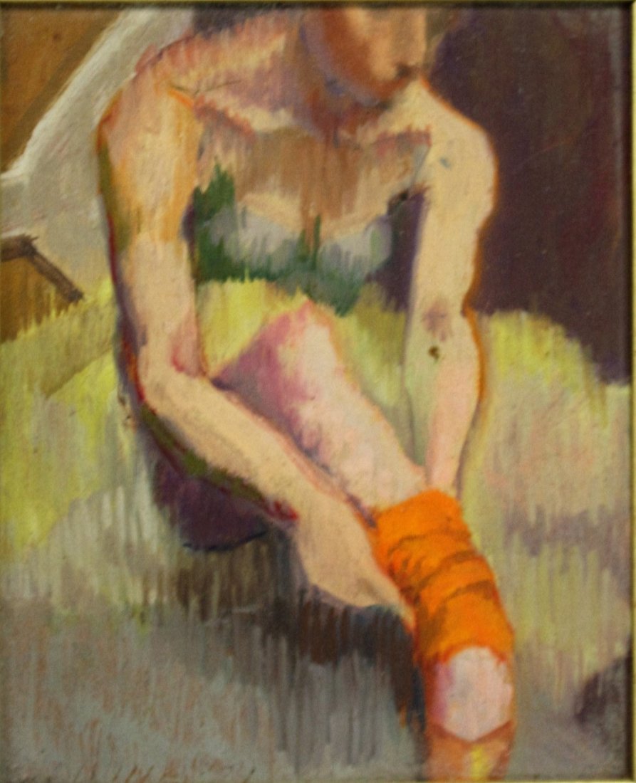 Joy Divine; 20thC. American Oil Painting Signed (1 of 6)