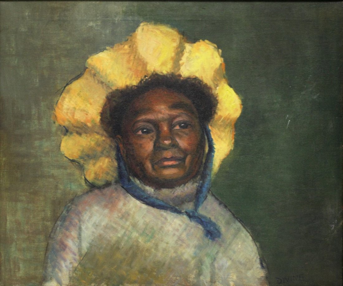 Joy Divine; 20thC. American Oil Painting Signed (1 of 6)