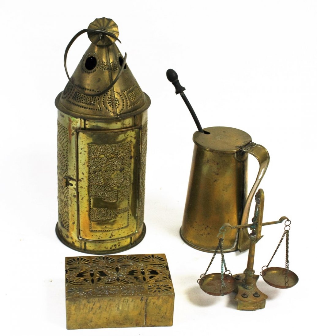 Lot of Four(4) Miscellaneous Brass Items (1 of 4)