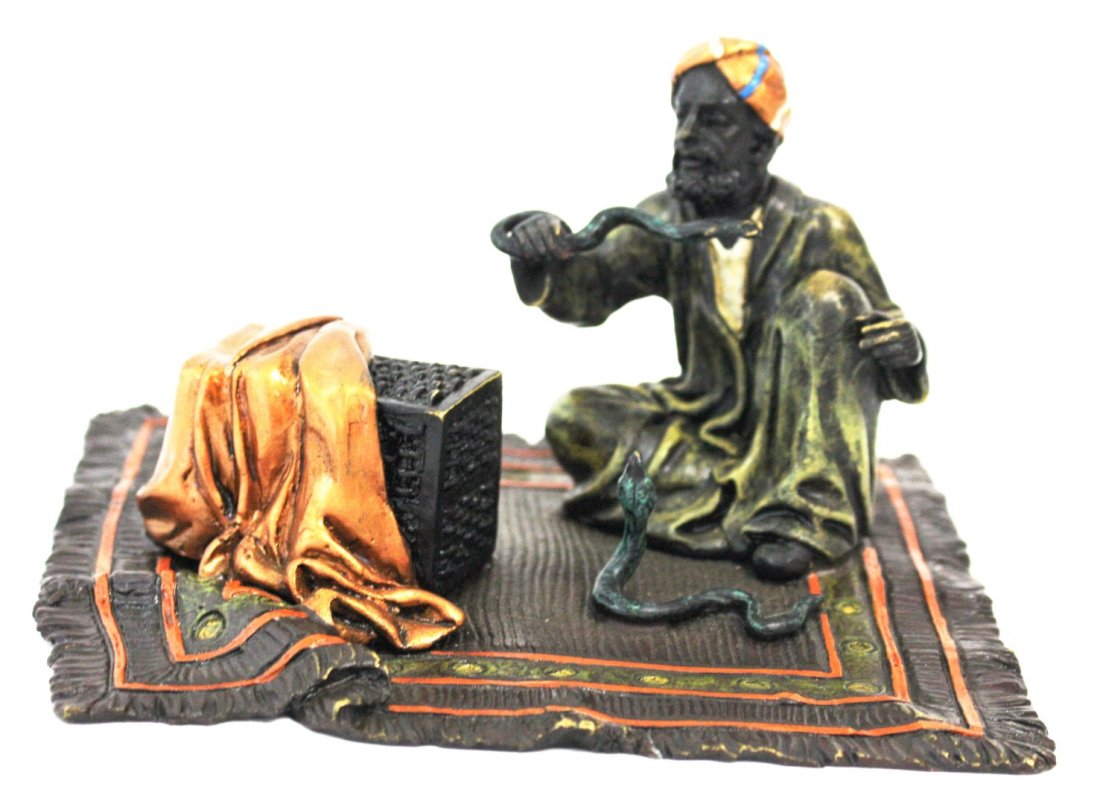 Vienna Bronze Polychromed Grouping (1 of 5)