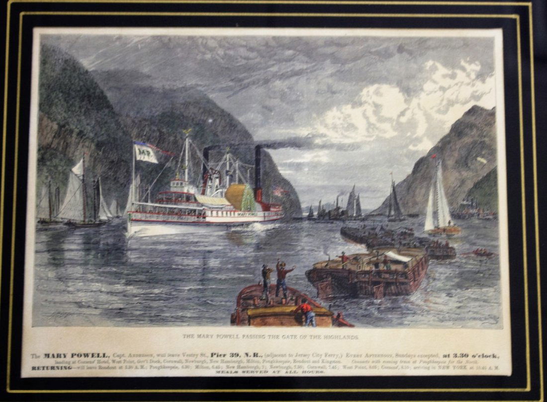 Framed Hudson River Print (1 of 5)