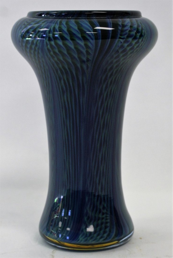 20thC. Studio Art Glass Vase (1 of 5)